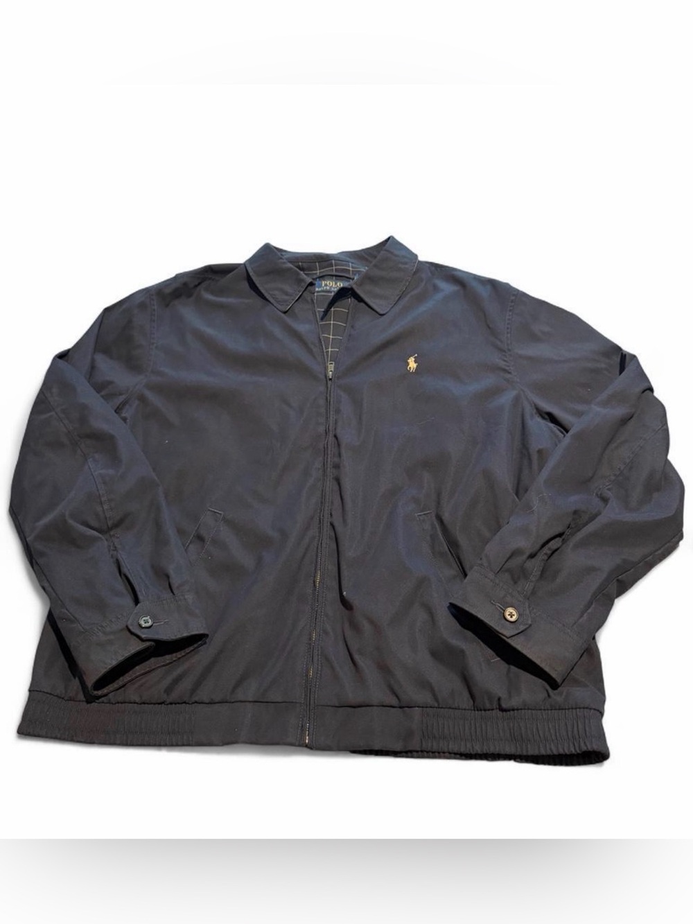 Ralph Lauren navy Harrington jacket Size XL
